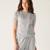 Women's Short Sleeve Cashmere Sweater