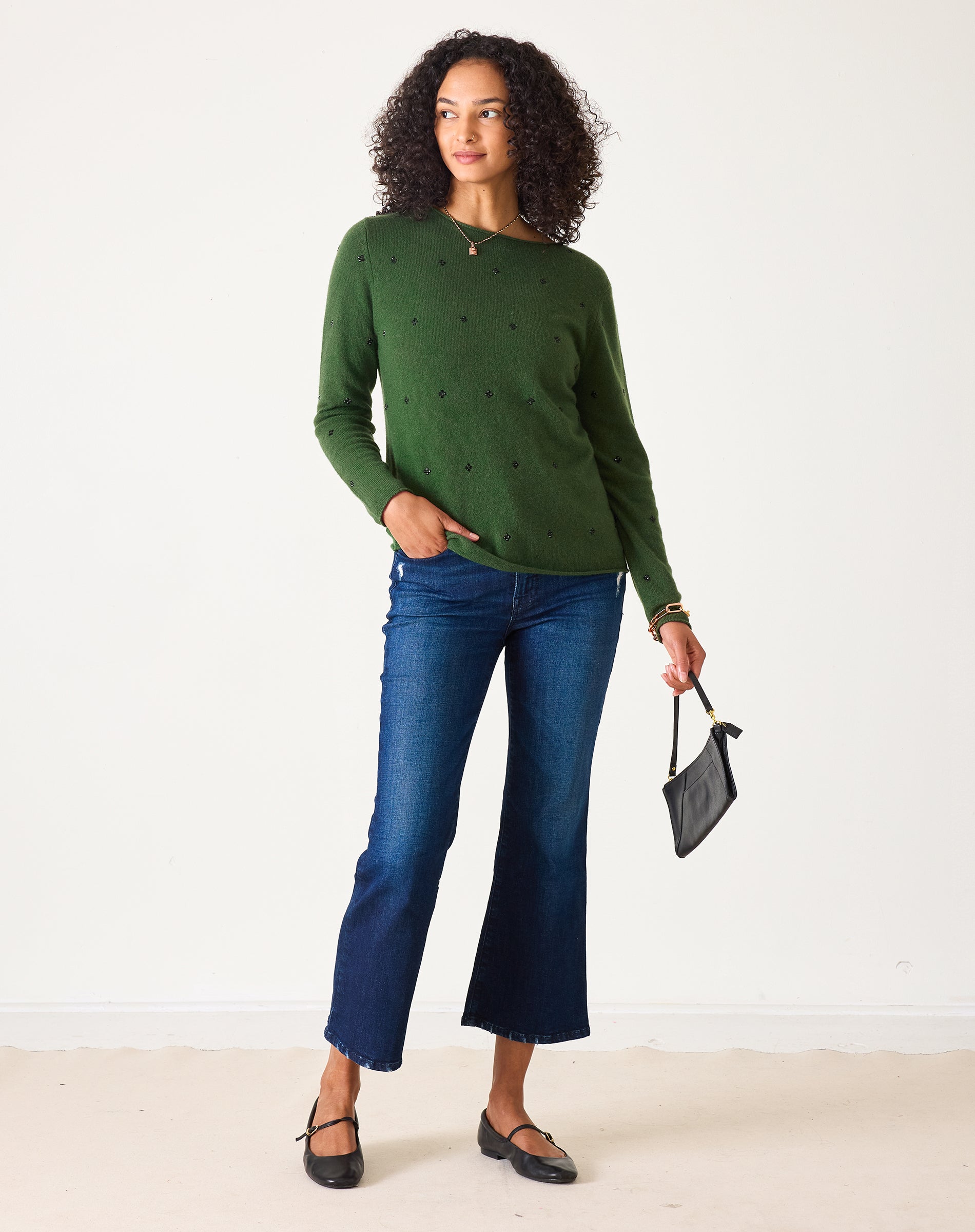 Women's Cashmere Holiday Sweater