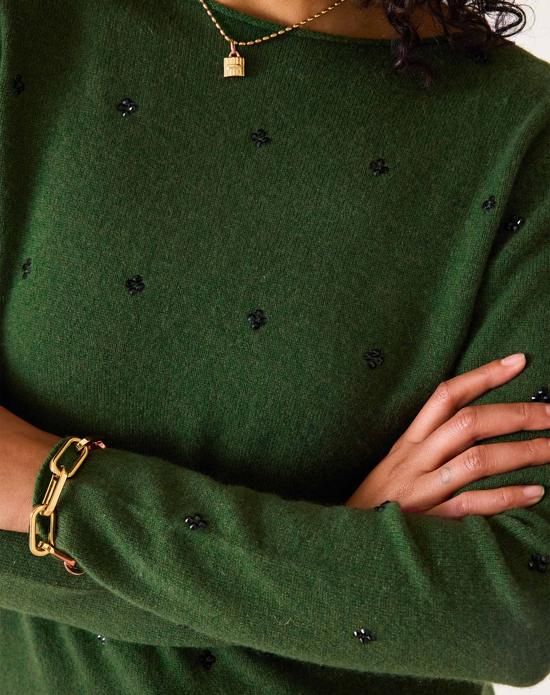 Women's Cashmere Holiday Sweater