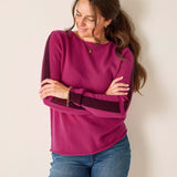 Women's Hot Pink Cashmere Sweater