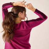Women's Hot Pink Cashmere Sweater
