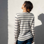 Women's Fitted Cashmere Crewneck Sweater