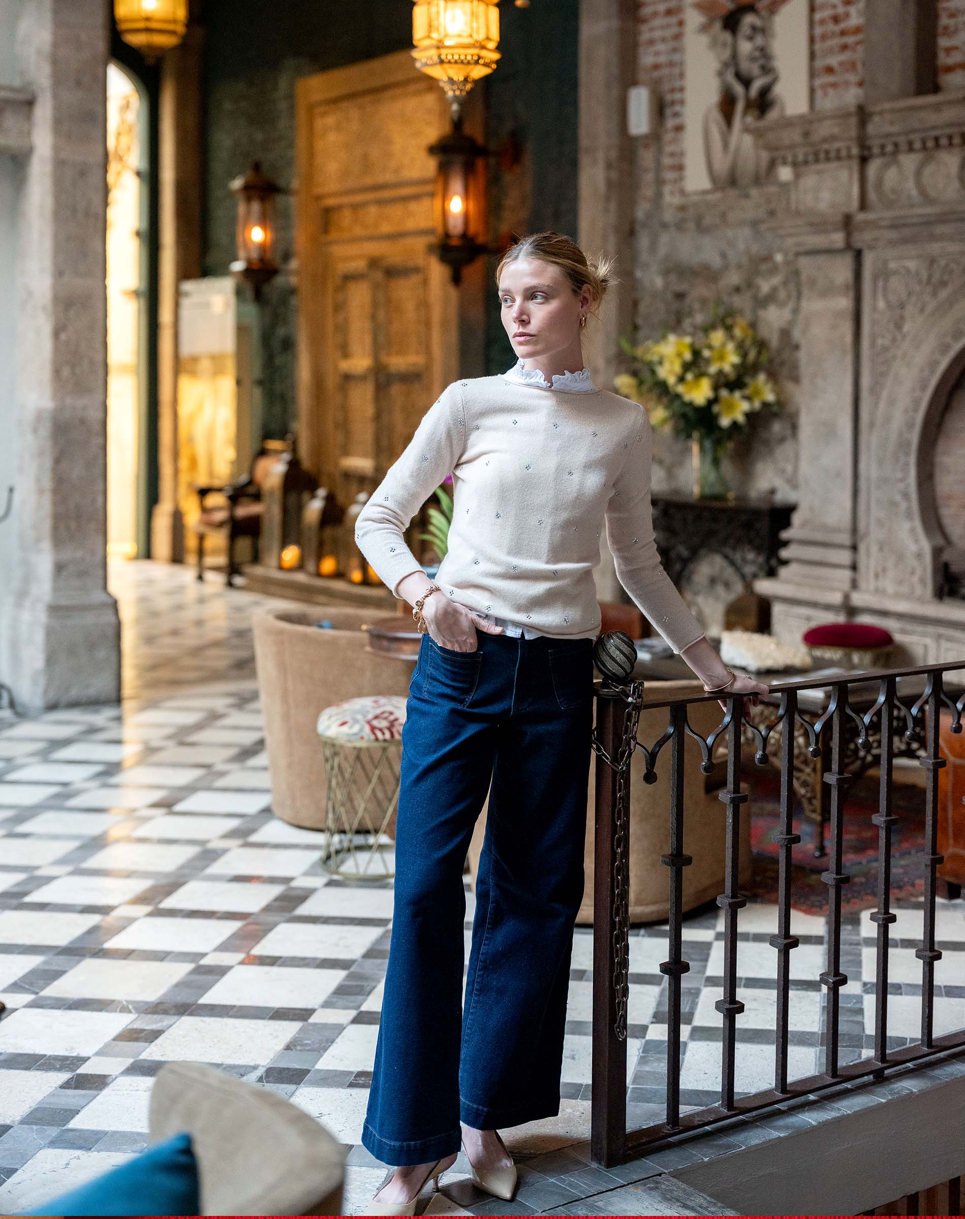 Women's Cashmere Holiday Sweater