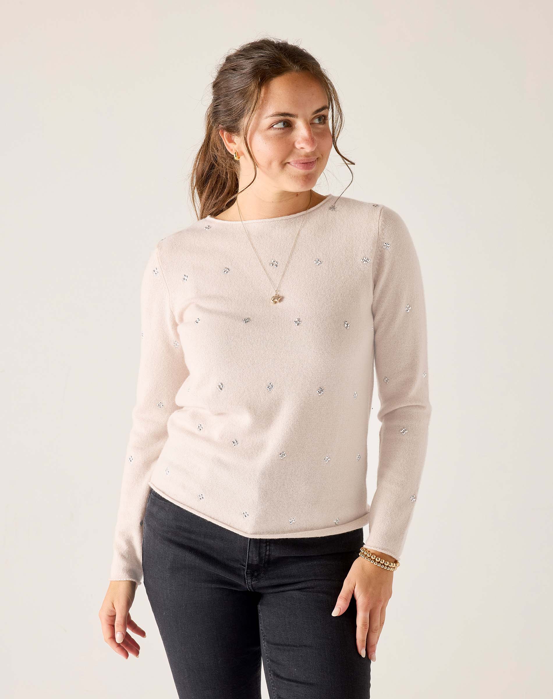 Women's Cashmere Holiday Sweater