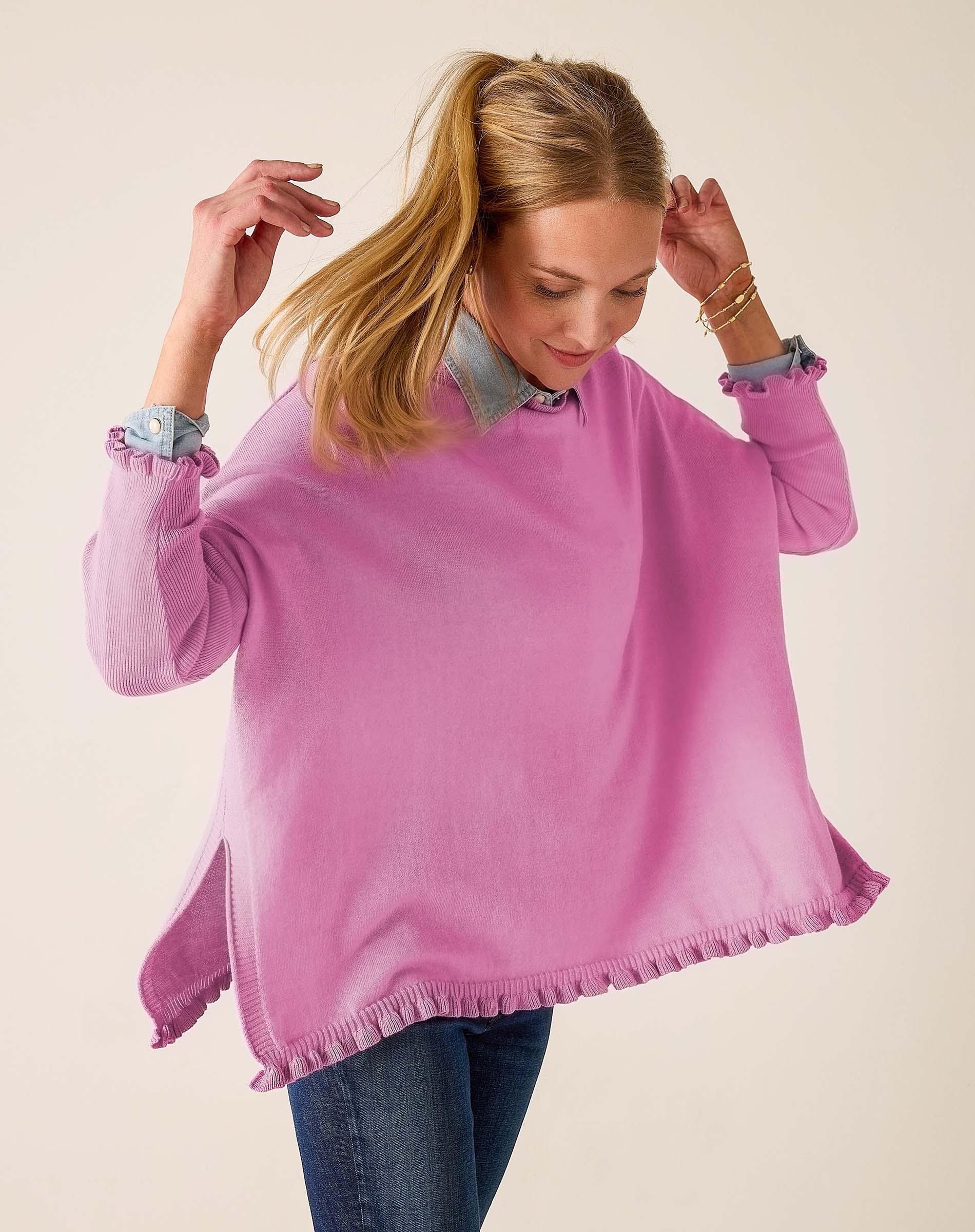 Her lip to／Ruffled Cotton-Jersey Sweat 000090130027_a9fac4f4-06fa-