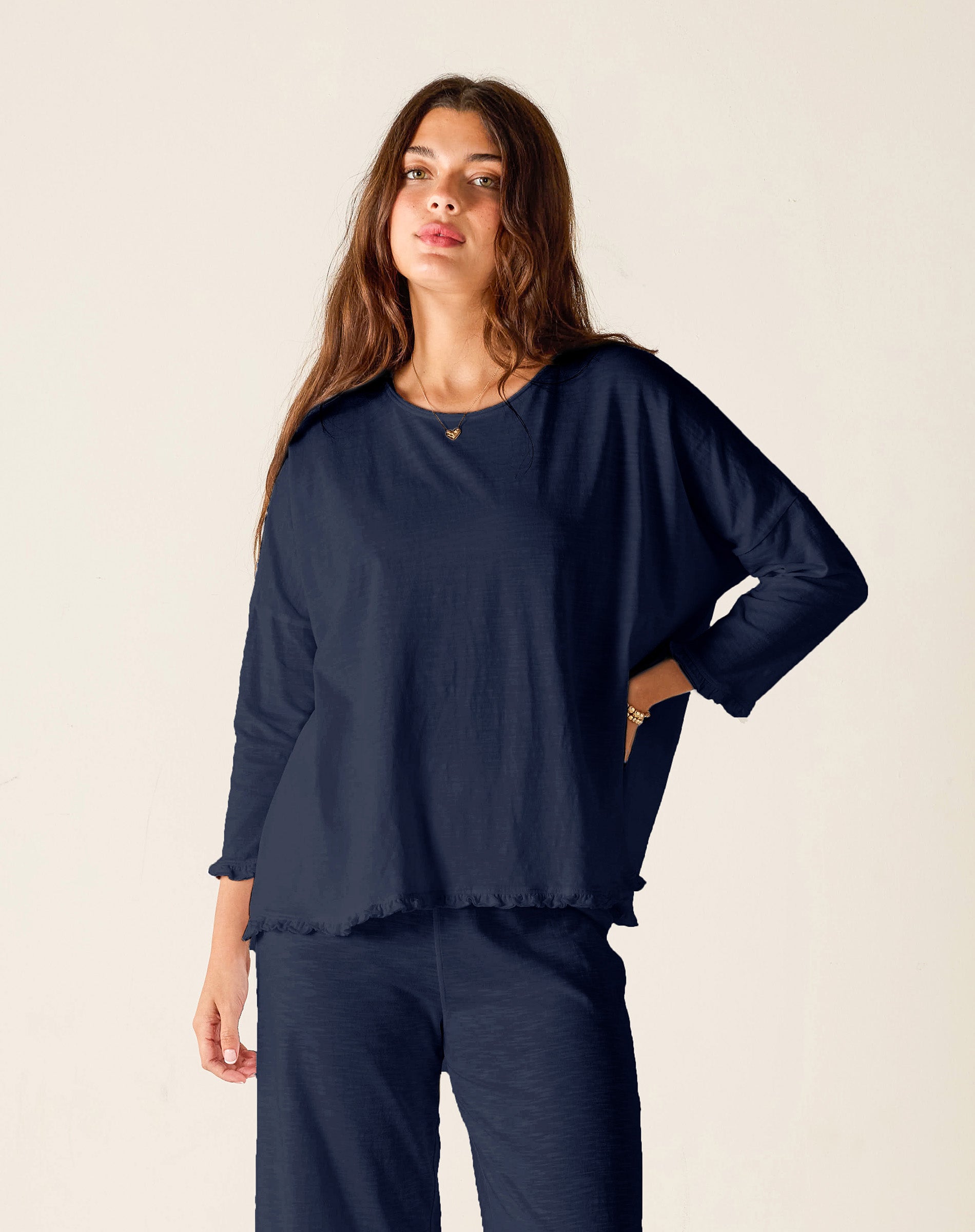 Catalina Ruffle Tee