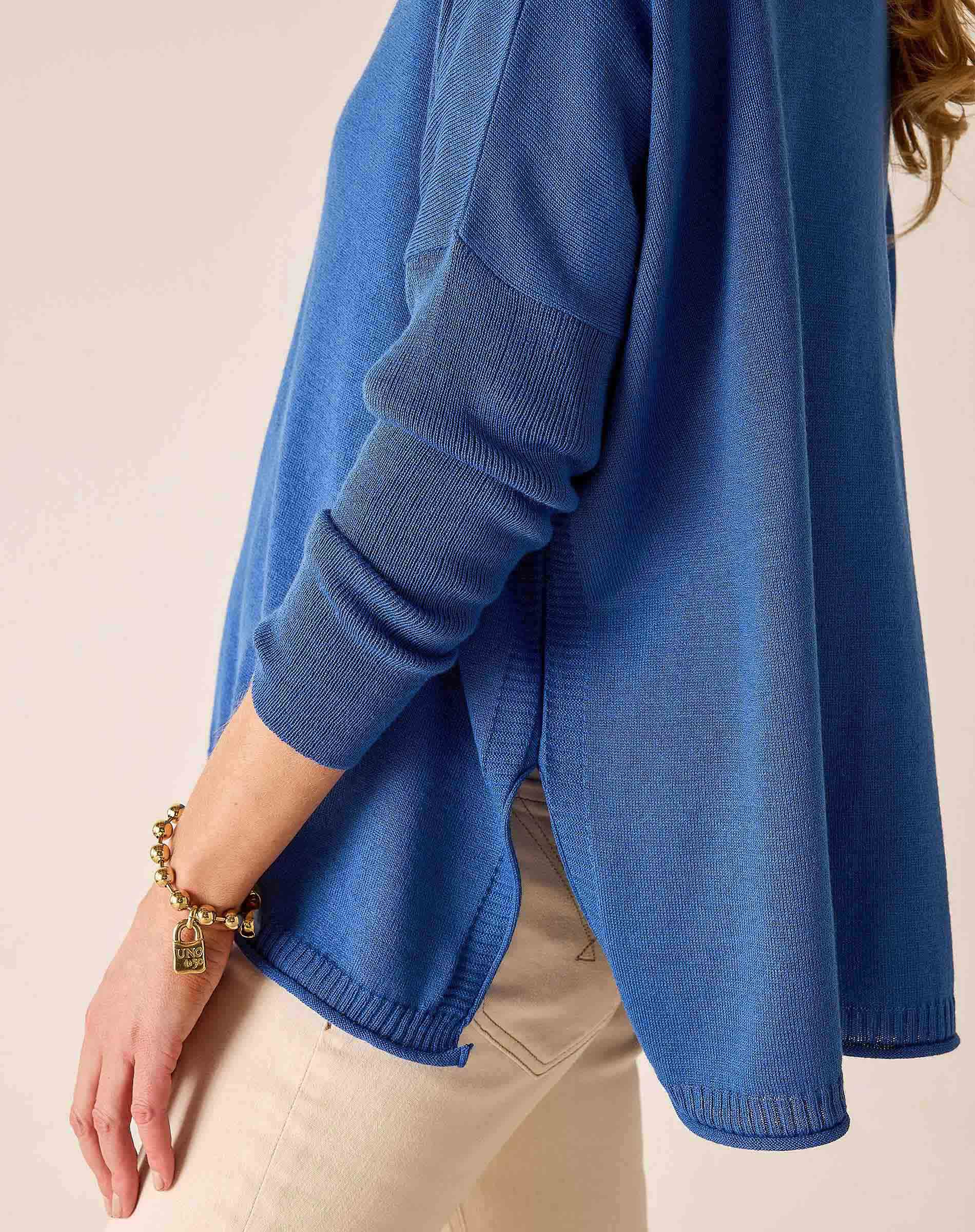 Catalina V-Neck Sweater by MERSEA | Sporty Travel Sweater