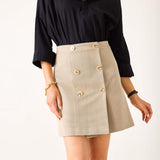 Cavilleri Button Skirt