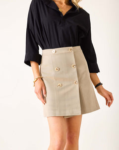 Cavilleri Button Skirt