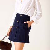 Cavilleri Button Skirt