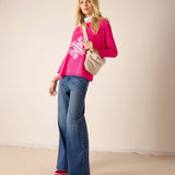 Women's travel-friendly oatmeal faux fur crossbody bag with a soft quilted feel.