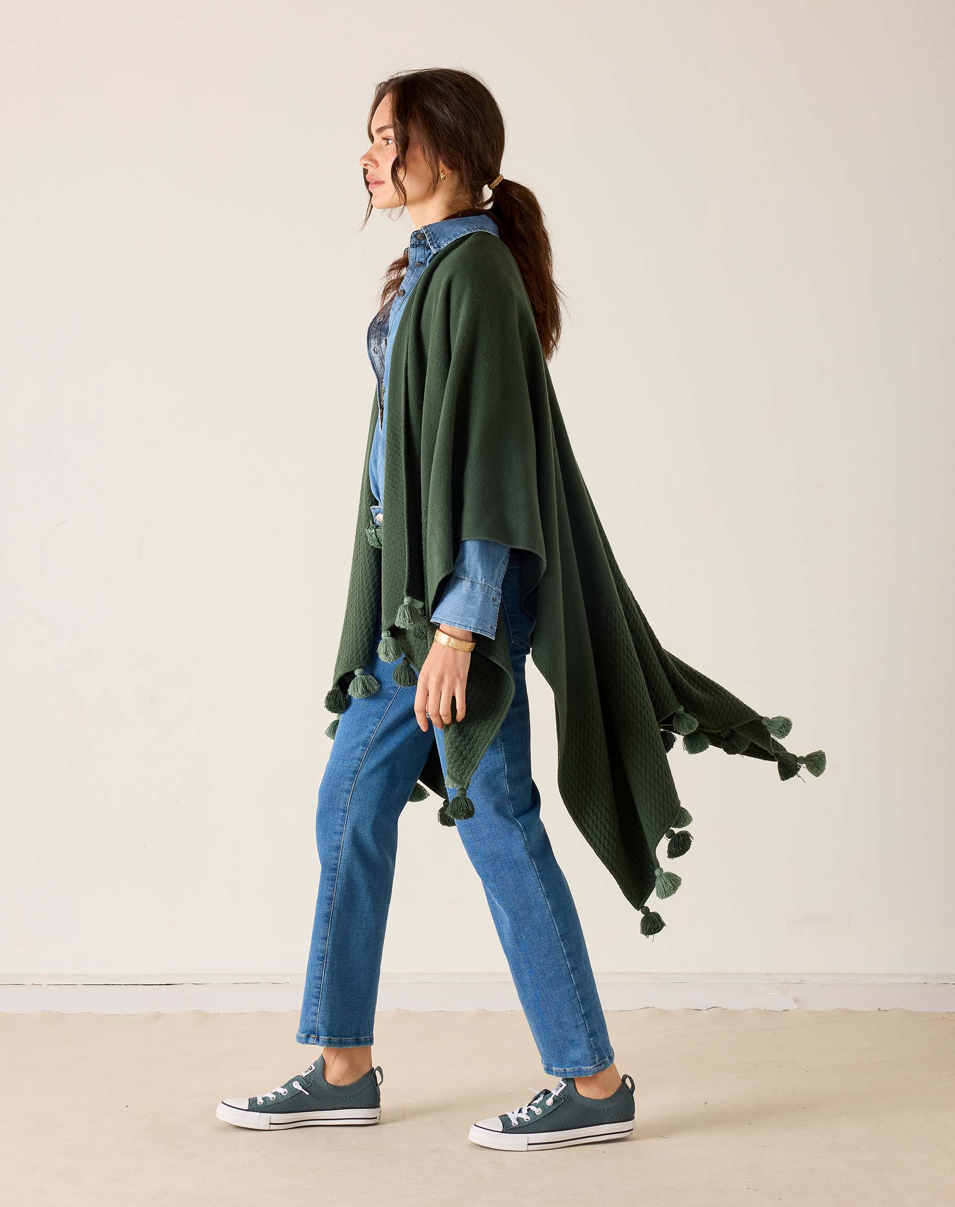 Women's Classic Tassel Travel Wrap
