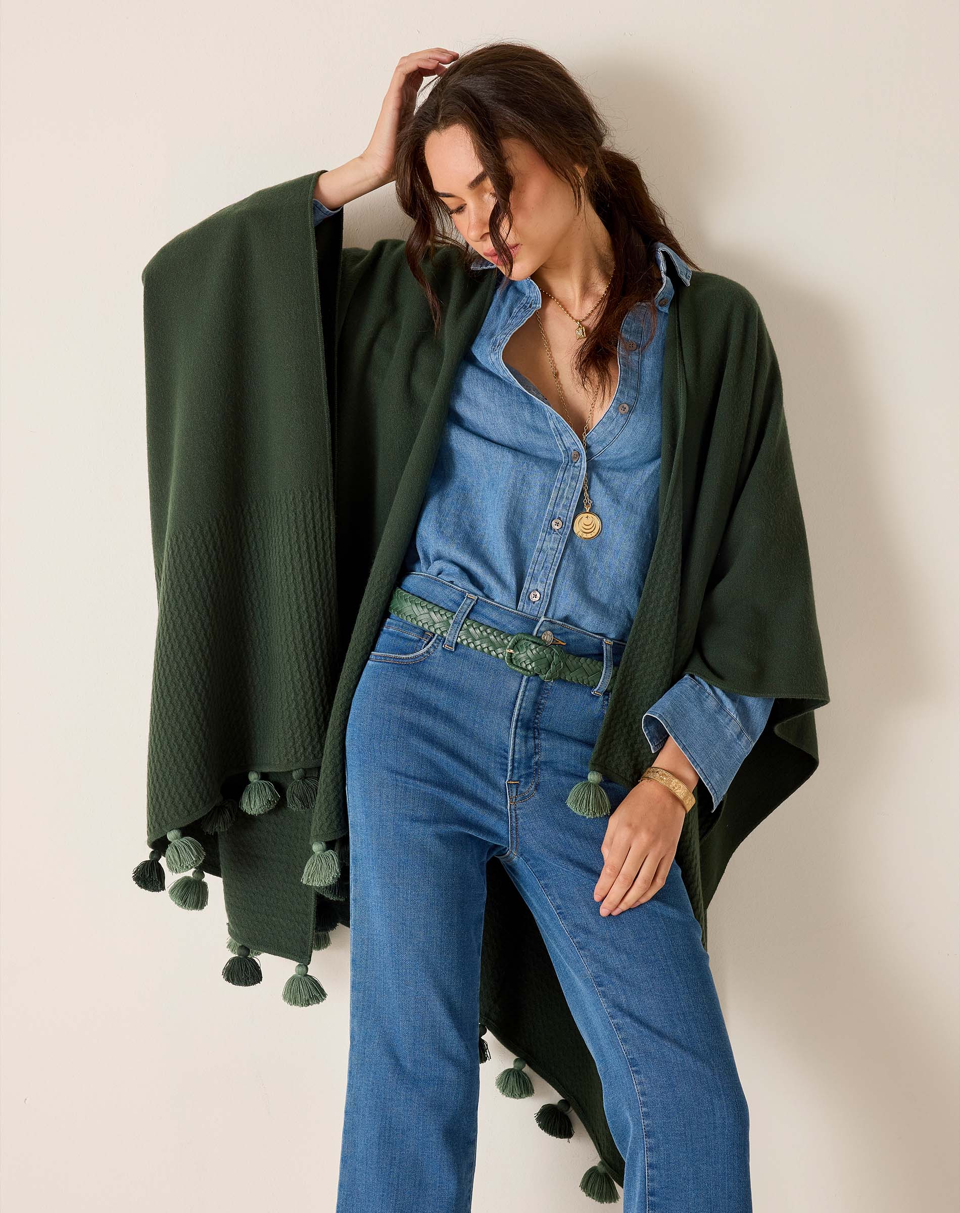 Classic Tassel Travel Wrap