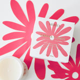 Cabana Flower Boxed Candle & Coaster