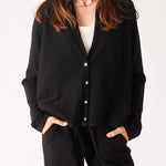 100% Cashmere Button Up Cardigan