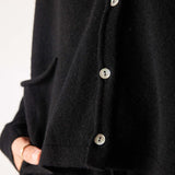 100% Cashmere Button Up Cardigan