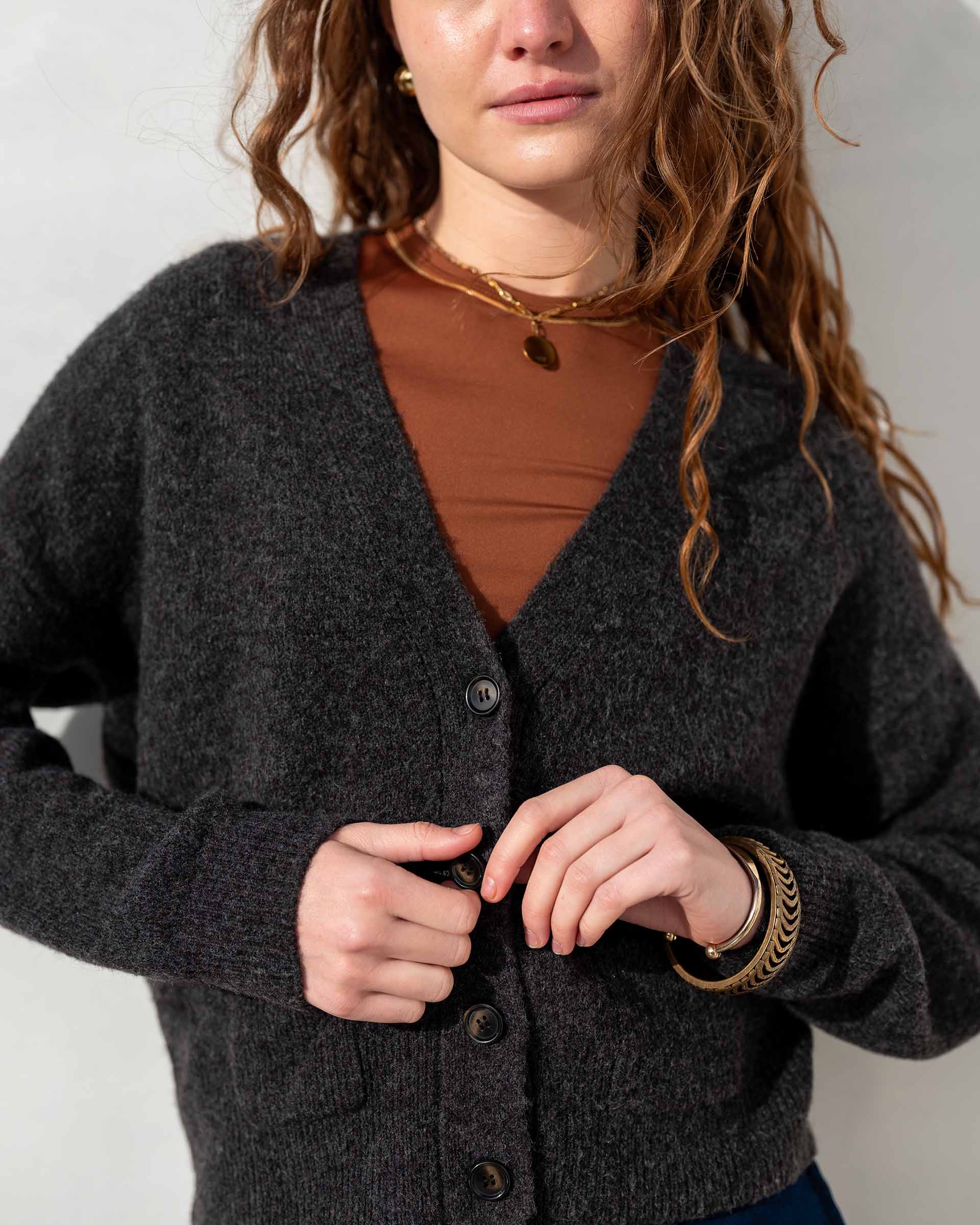 Women's Fall Button Up Cardigan