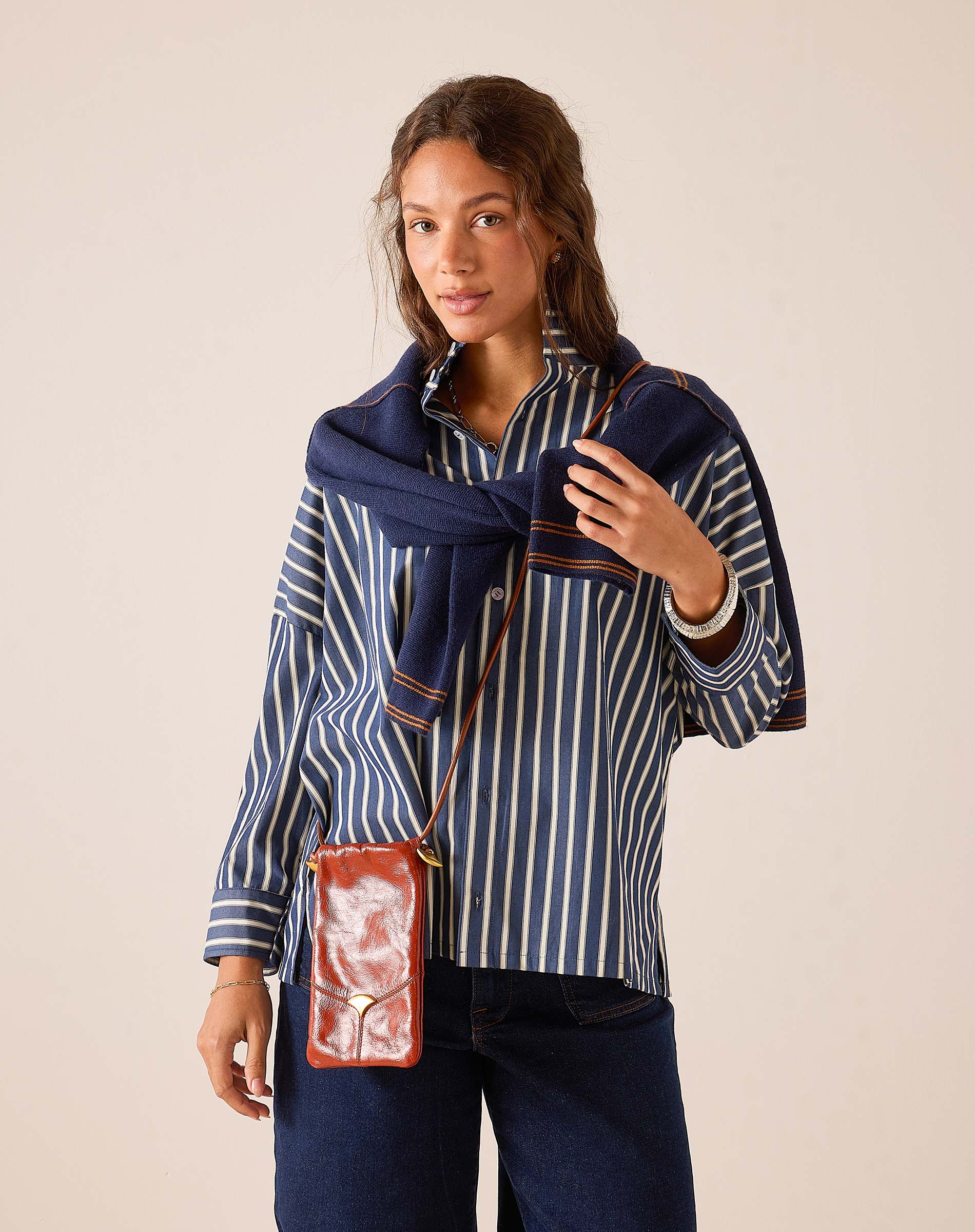 Emerson Pop Up Collar Top