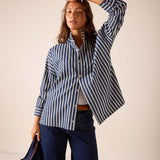 Emerson Pop Up Collar Top