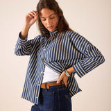 Emerson Pop Up Collar Top