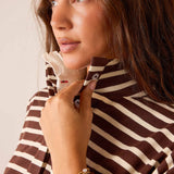 Emerson Pop Up Collar Top