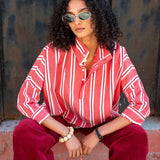 Emerson Pop Up Collar Top