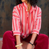 Emerson Pop Up Collar Top