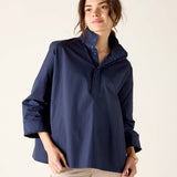 Emerson Pop Up Collar Top