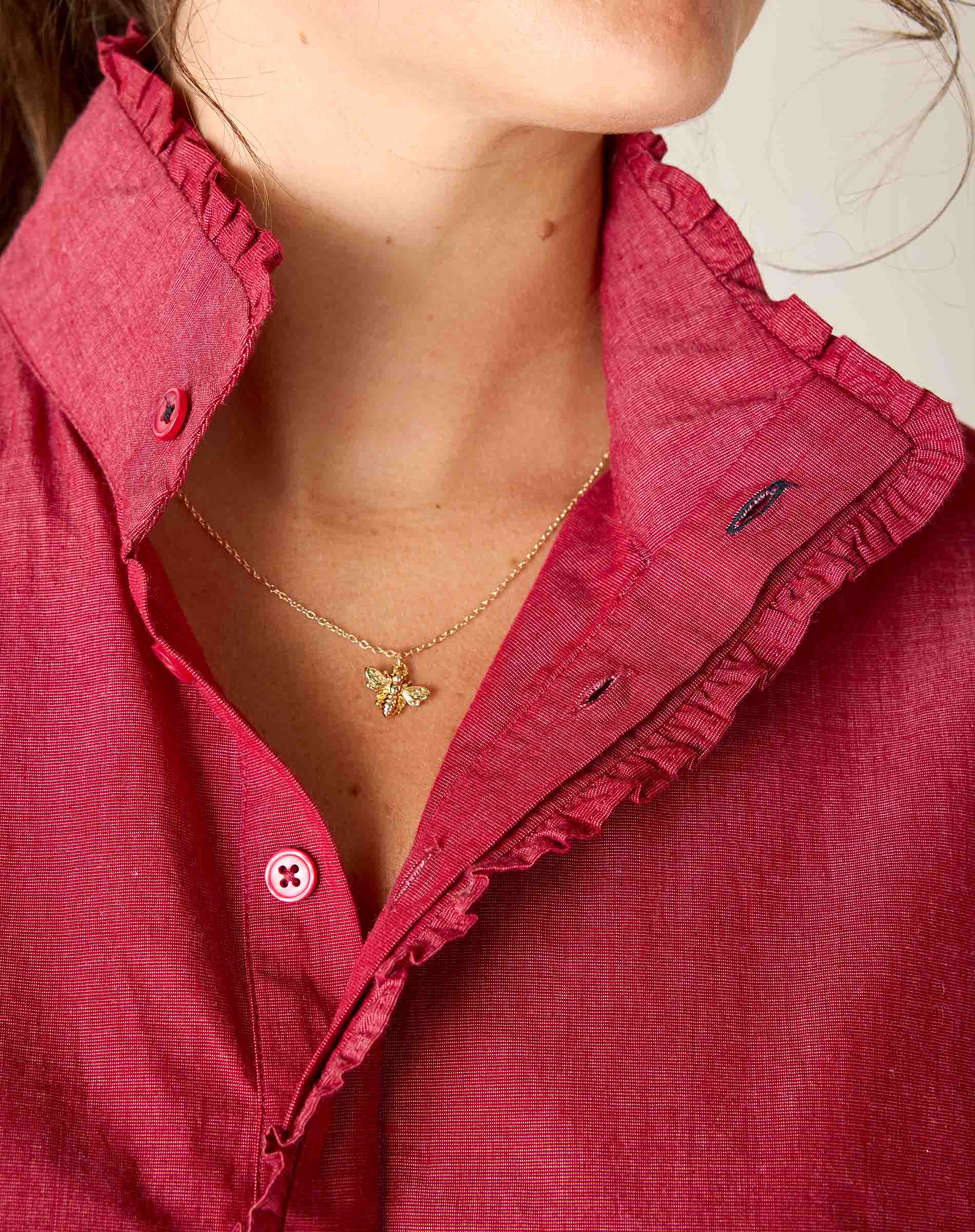 Emerson Pop Up Collar Top