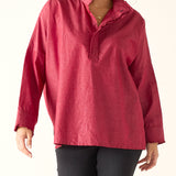 Emerson Pop Up Collar Top