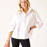 Emerson Pop Up Collar Top