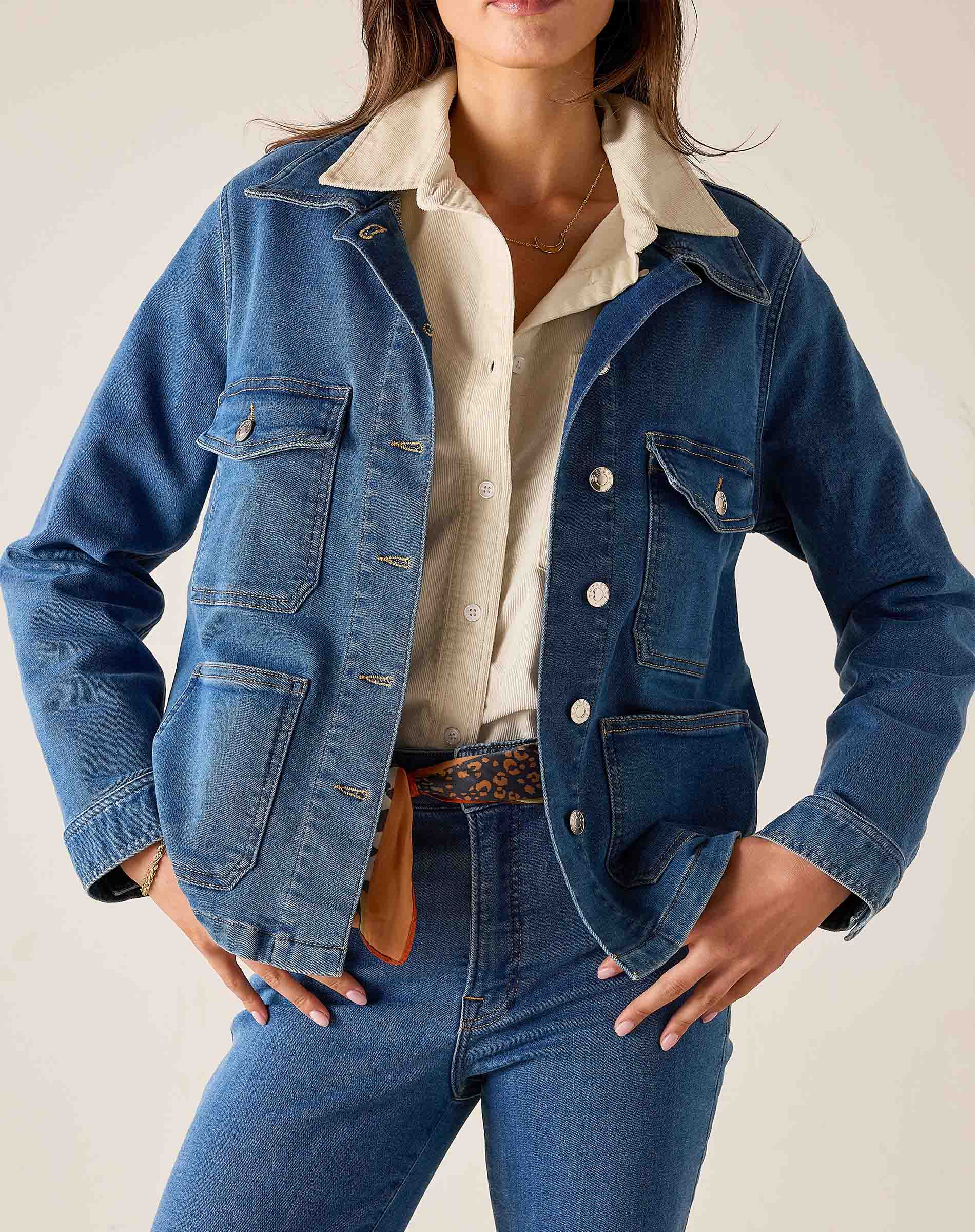 Thermal Field Patch Pocket Jacket