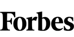 black Forbes logo