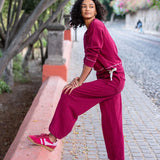 Frenchie Patch Pocket Wide Leg Pant