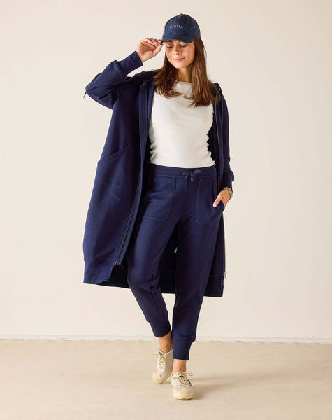 Frenchie Full Zip Hoodie by MERSEA | Comfy Casual Sweatshirt