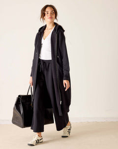 Frenchie Full Zip Maxi Zip Hoodie