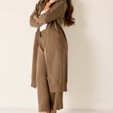Frenchie Full Zip Maxi Zip Hoodie
