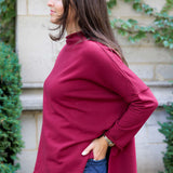 Frenchie Mockneck Sweatshirt