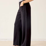 Frenchie Patch Pocket Wide Leg Pant