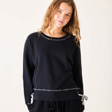 Frenchie Tie Side Sweatshirt