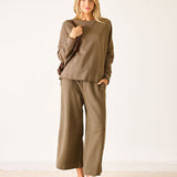 Frenchie Wide Leg Pant