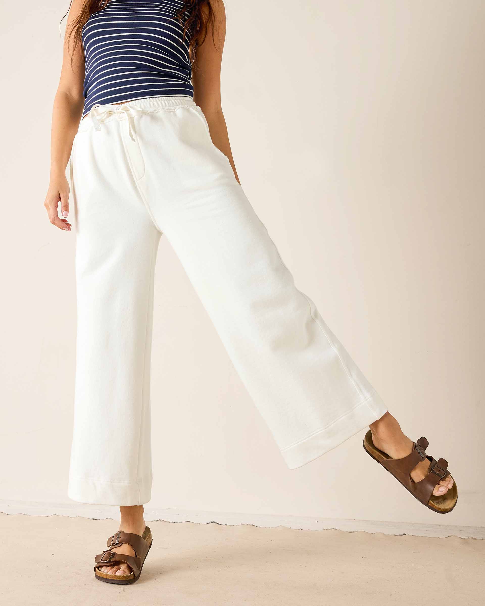 Frenchie Wide Leg Pant