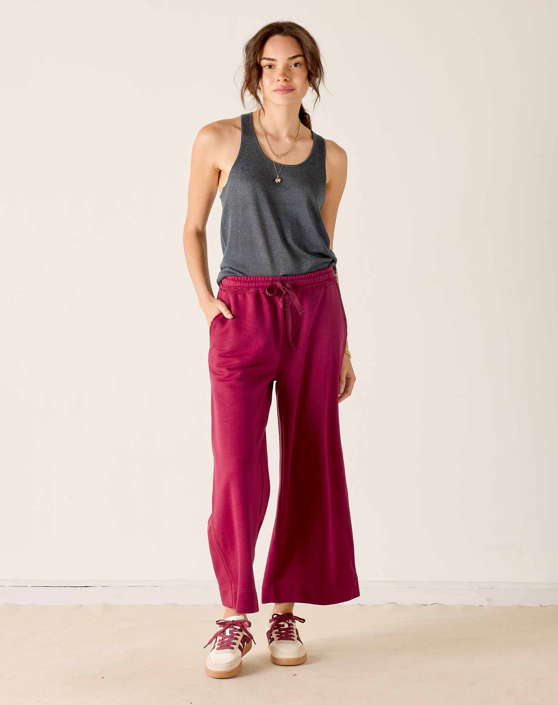 Frenchie Wide Leg Pant