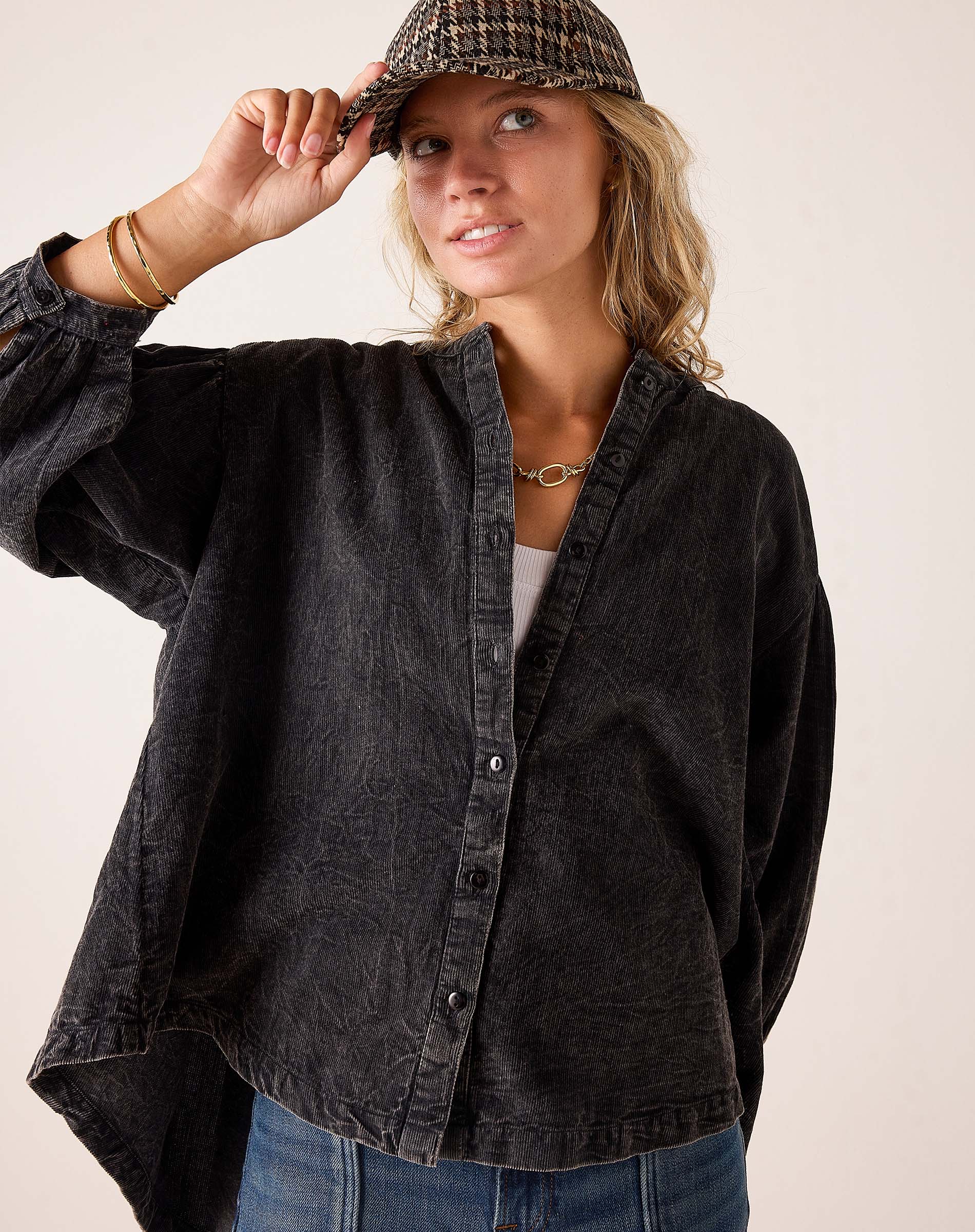 Gabrielle Baby Cord Shirt