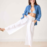 Hermosa Linen Drawstring Pant