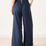 Hermosa Linen Drawstring Pant