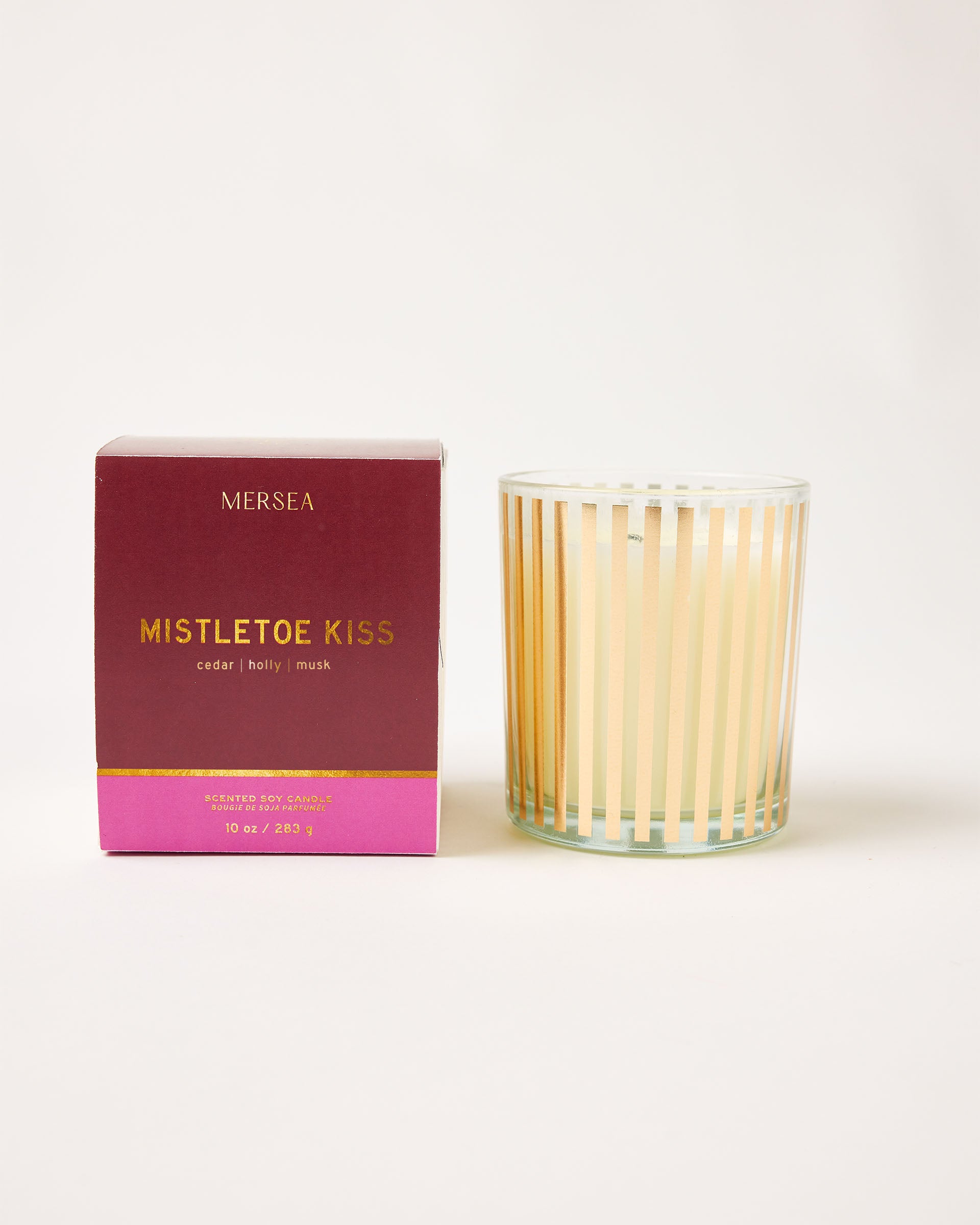 Mistletoe Kiss Holiday Boxed Candle