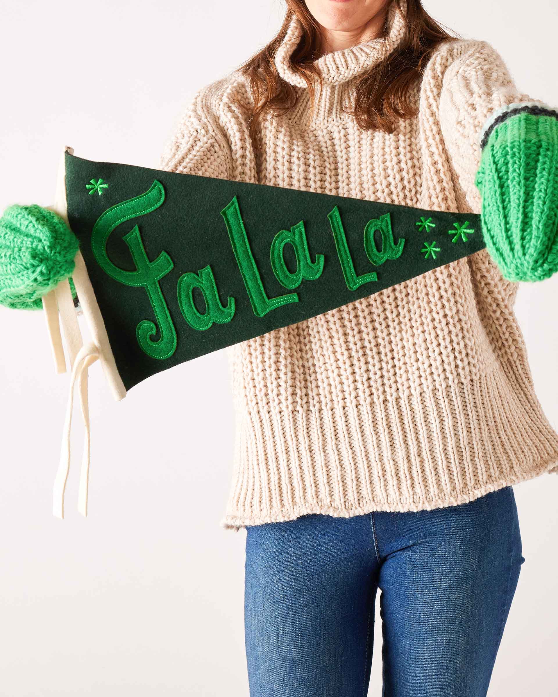 FALALA Holiday Wall Pennant