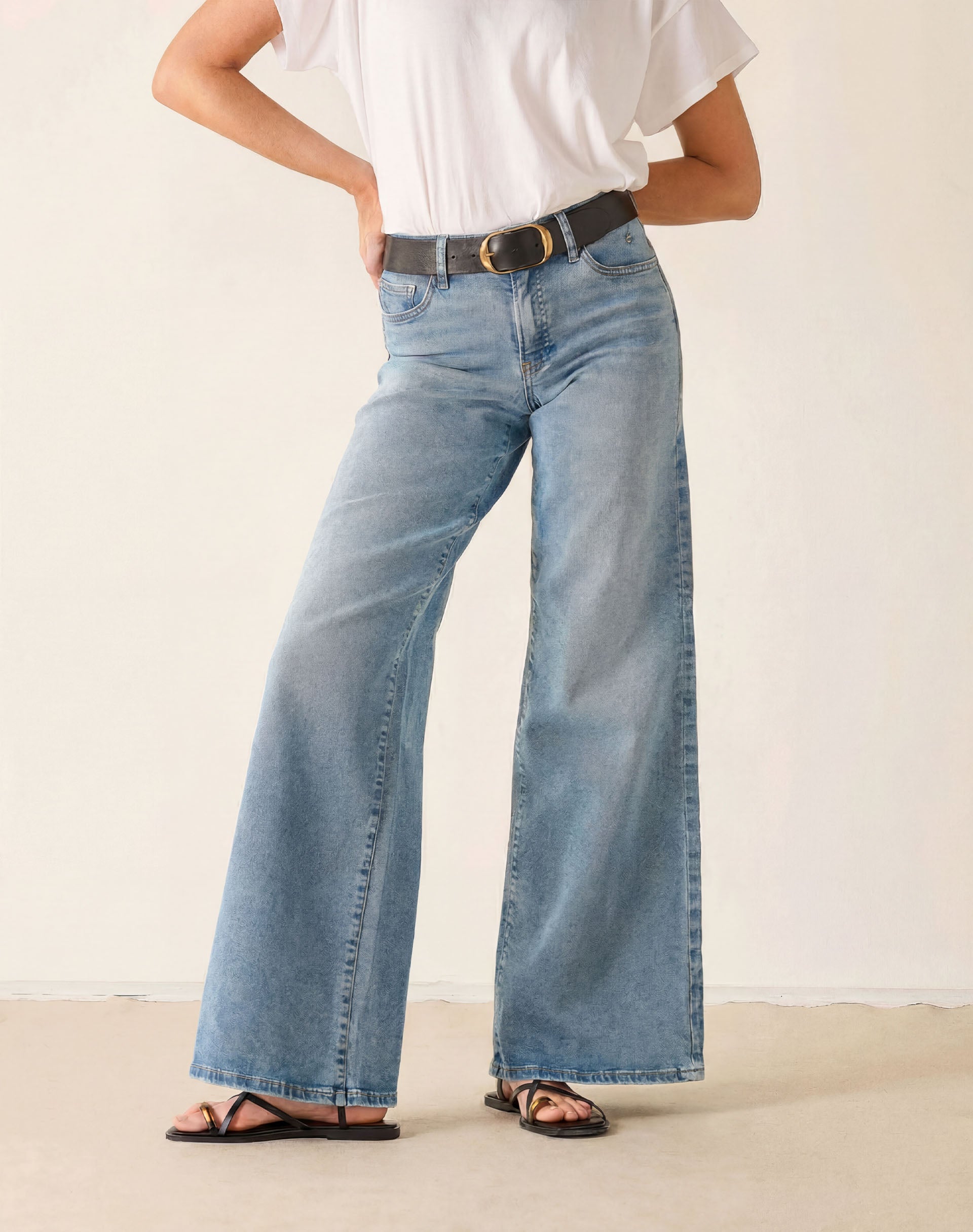 Kate Wide Leg Jean Voyageur by Mersea | Travel Denim – MERSEA
