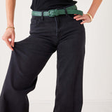 Women's 4 Way Stretch Wide Leg Jeans